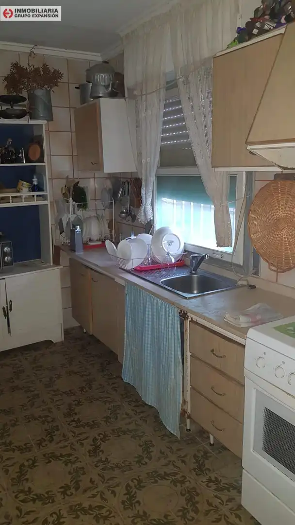Cuina de Casa o xalet en venda en Aspe amb Jardí privat, Terrassa i Traster