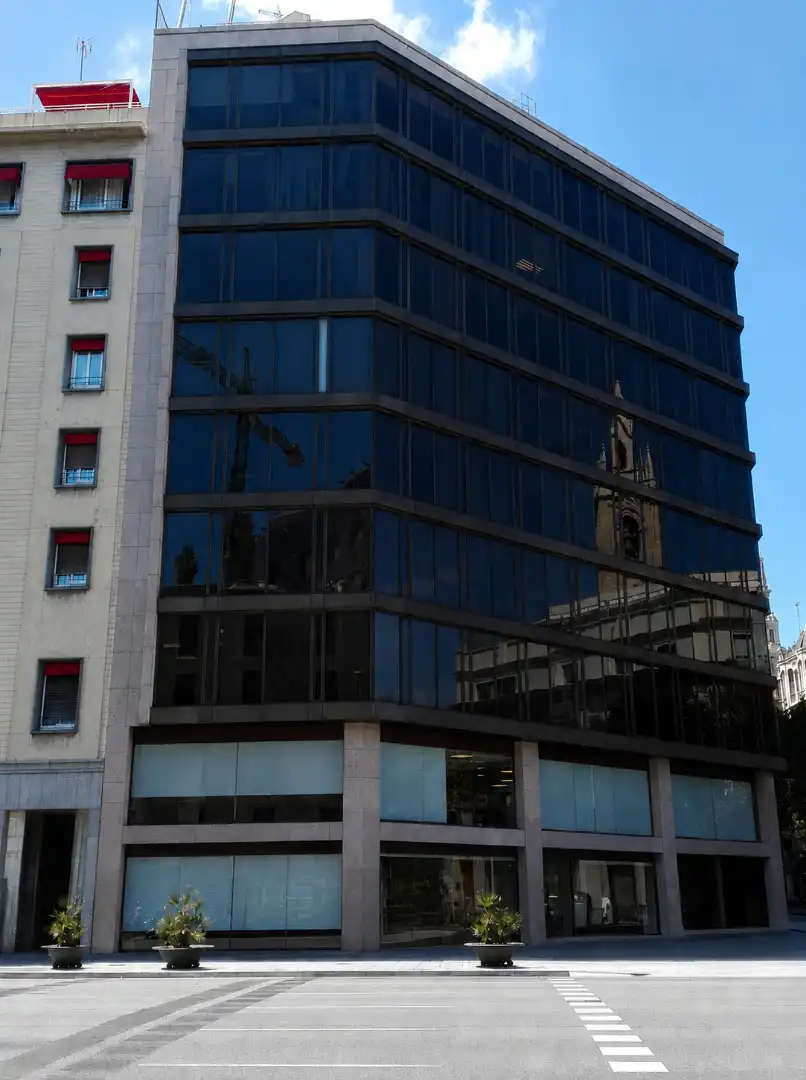 Vista exterior de Oficina de alquiler en Eixample