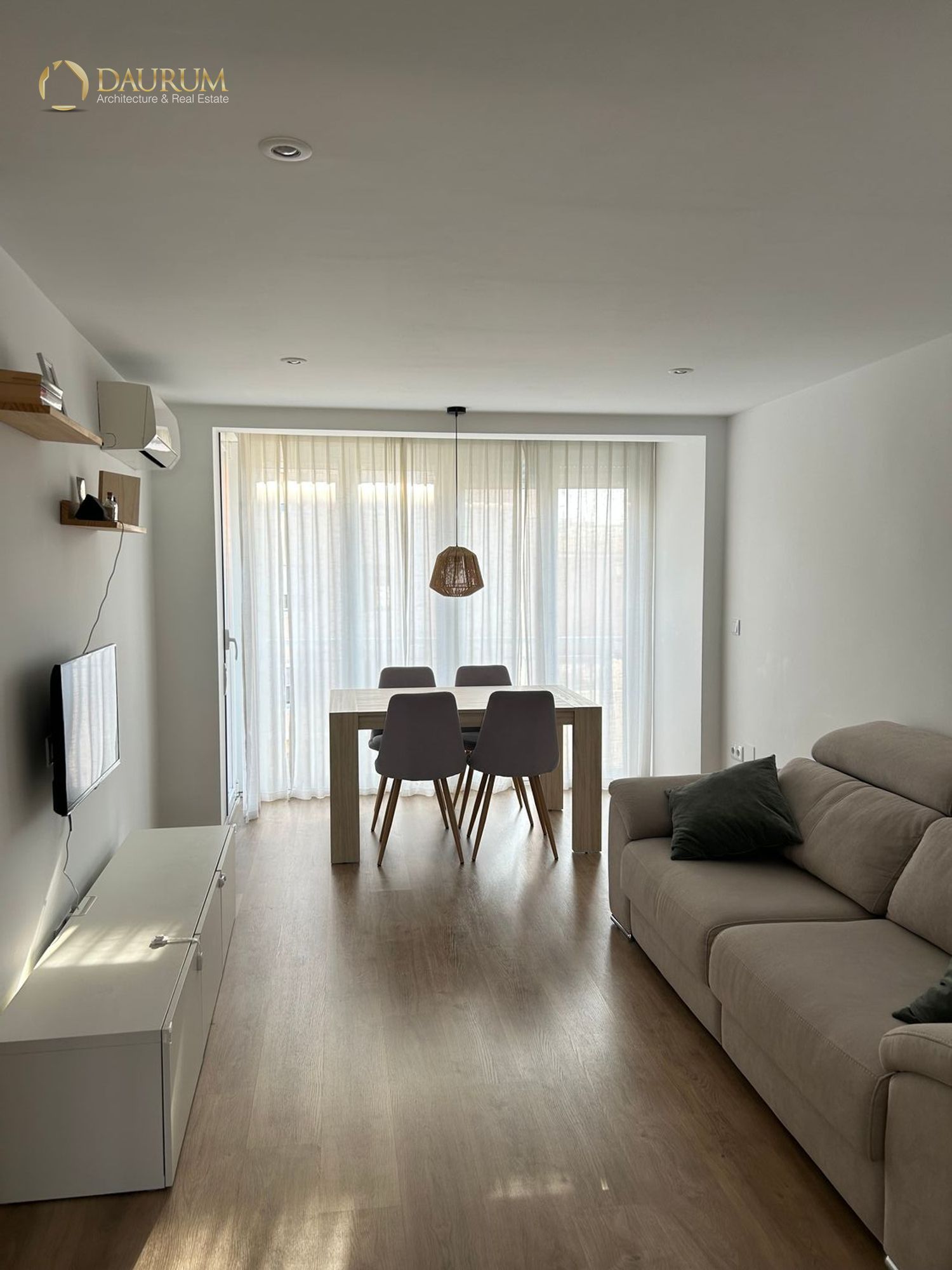 Dining room of Flat for sale in  Valencia Capital  with Air Conditioner