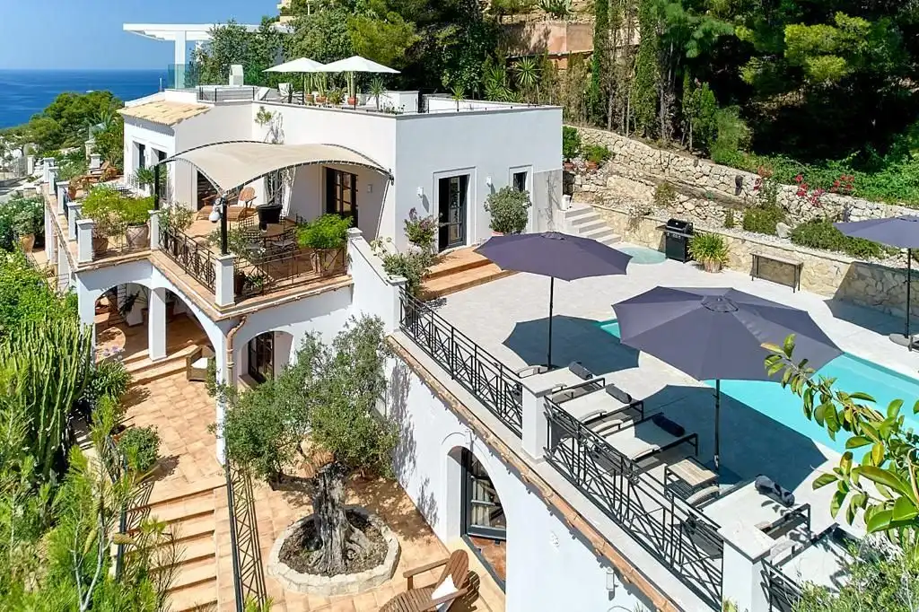 Terrassa de Casa o xalet en venda en Andratx amb Aire condicionat, Calefacció i Jardí privat