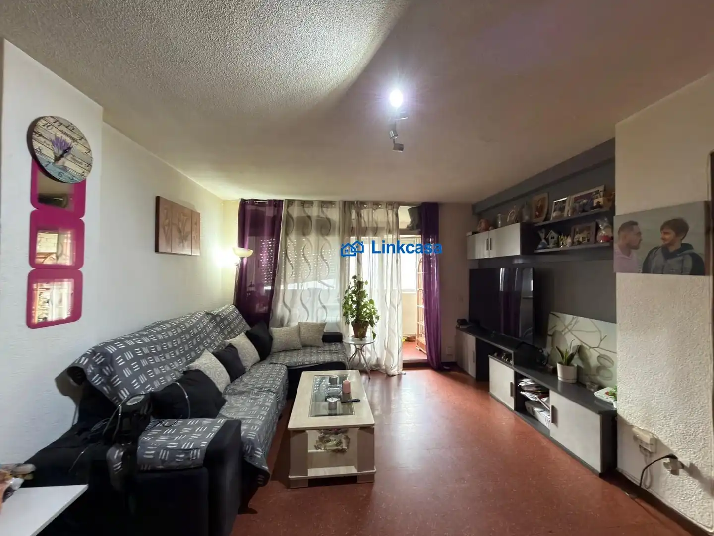 Living room of Flat for sale in Fuenlabrada  with Air Conditioner, Heating and Balcony