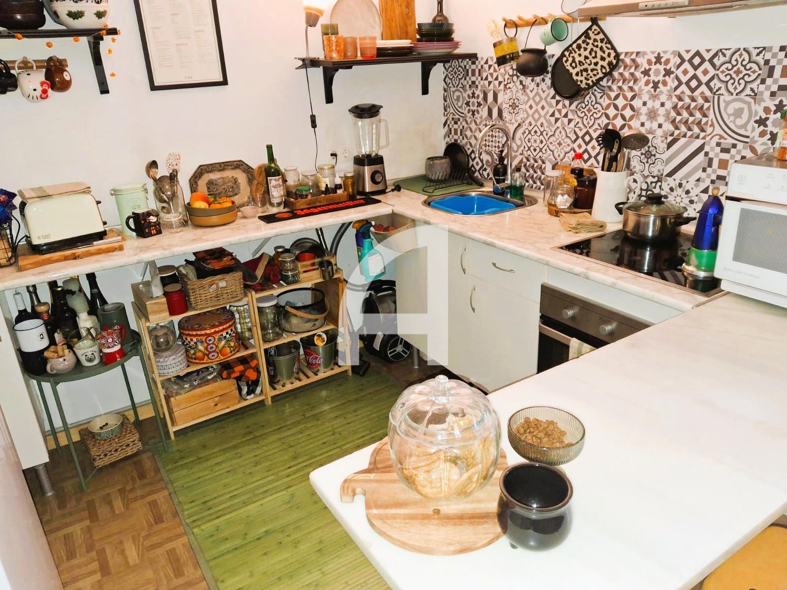 Cuina de Pis en venda en  Barcelona Capital amb Parquet