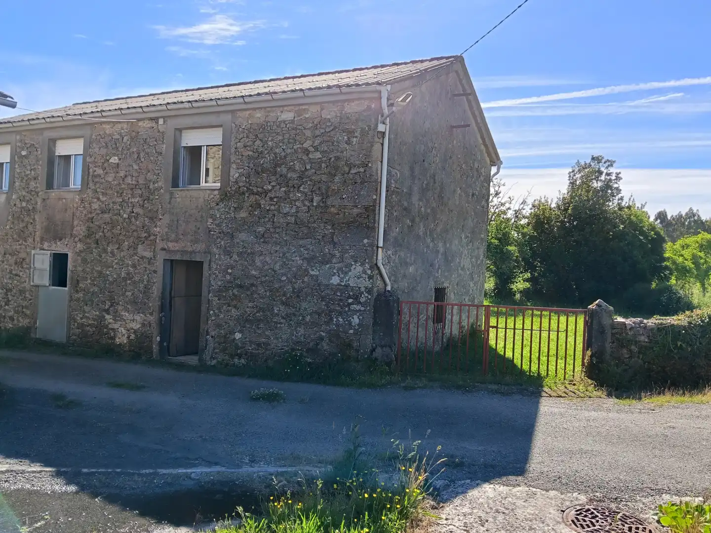 Außenansicht von Haus oder Chalet zum Verkauf in Curtis mit Privatgarten