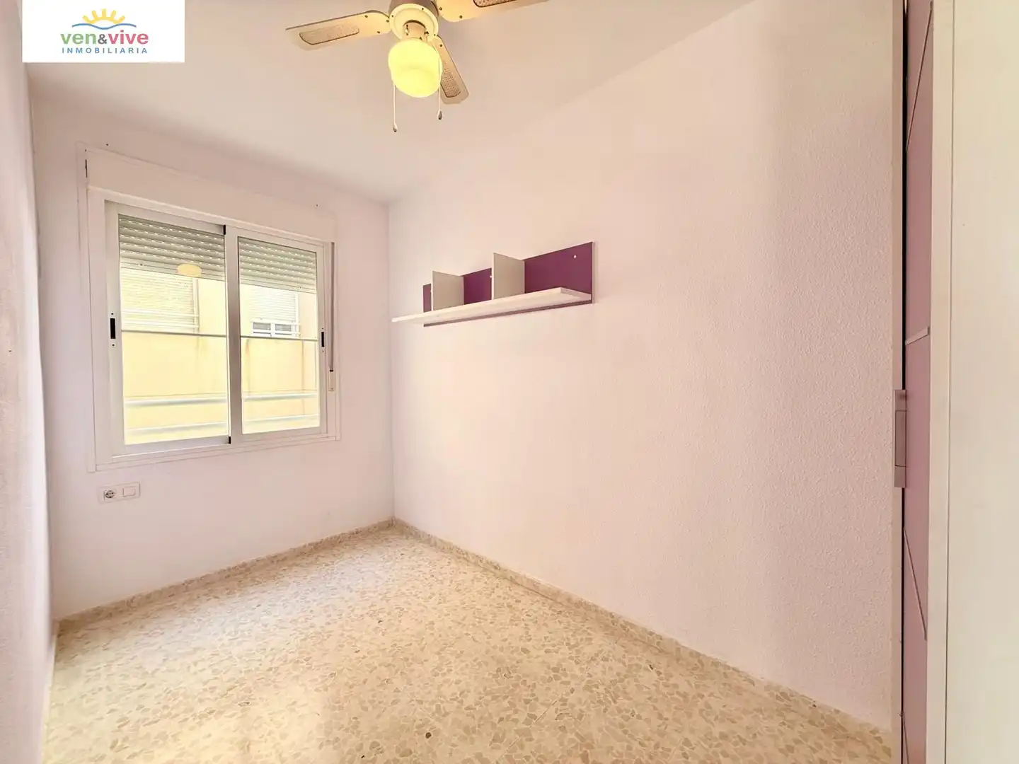 Bedroom of Flat for sale in Roquetas de Mar  with Air Conditioner, Terrace and Community pool