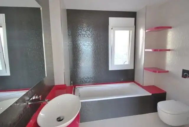 Baño de Casa o chalet en venta en Moraira con Aire acondicionado, Calefacción y Jardín privado