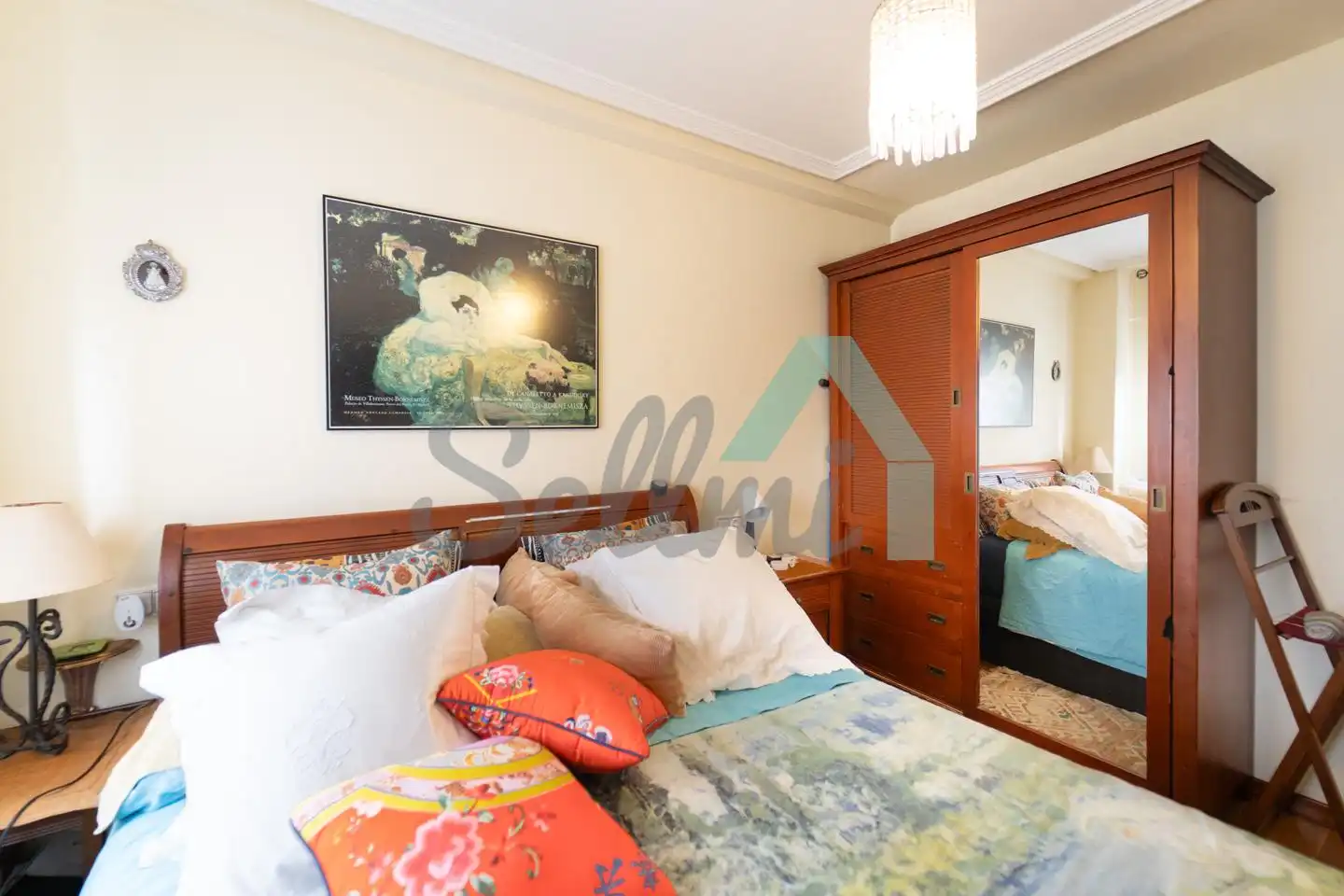 Bedroom of Flat for sale in Oviedo   with Heating, Parquet flooring and Storage room