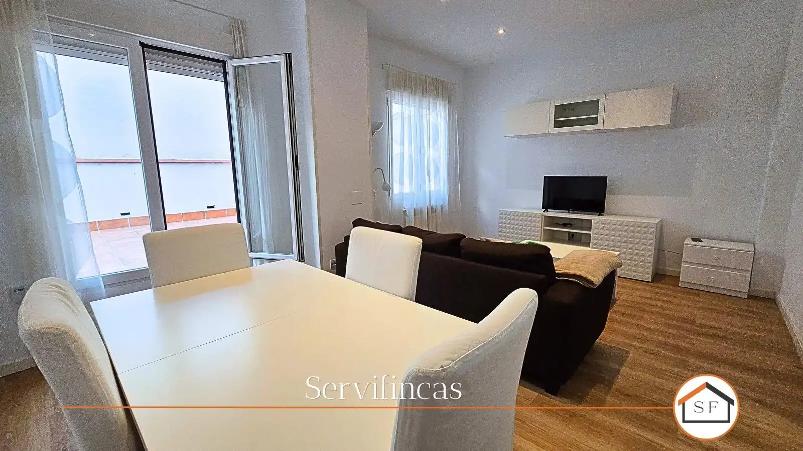 Living room of Flat for rent in Madrid  with Heating and Furnished