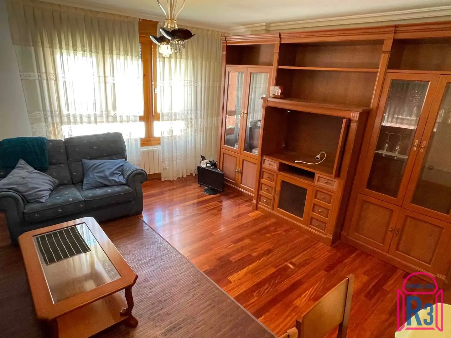 Living room of Flat for rent in Villaquilambre  with Heating, Terrace and Furnished