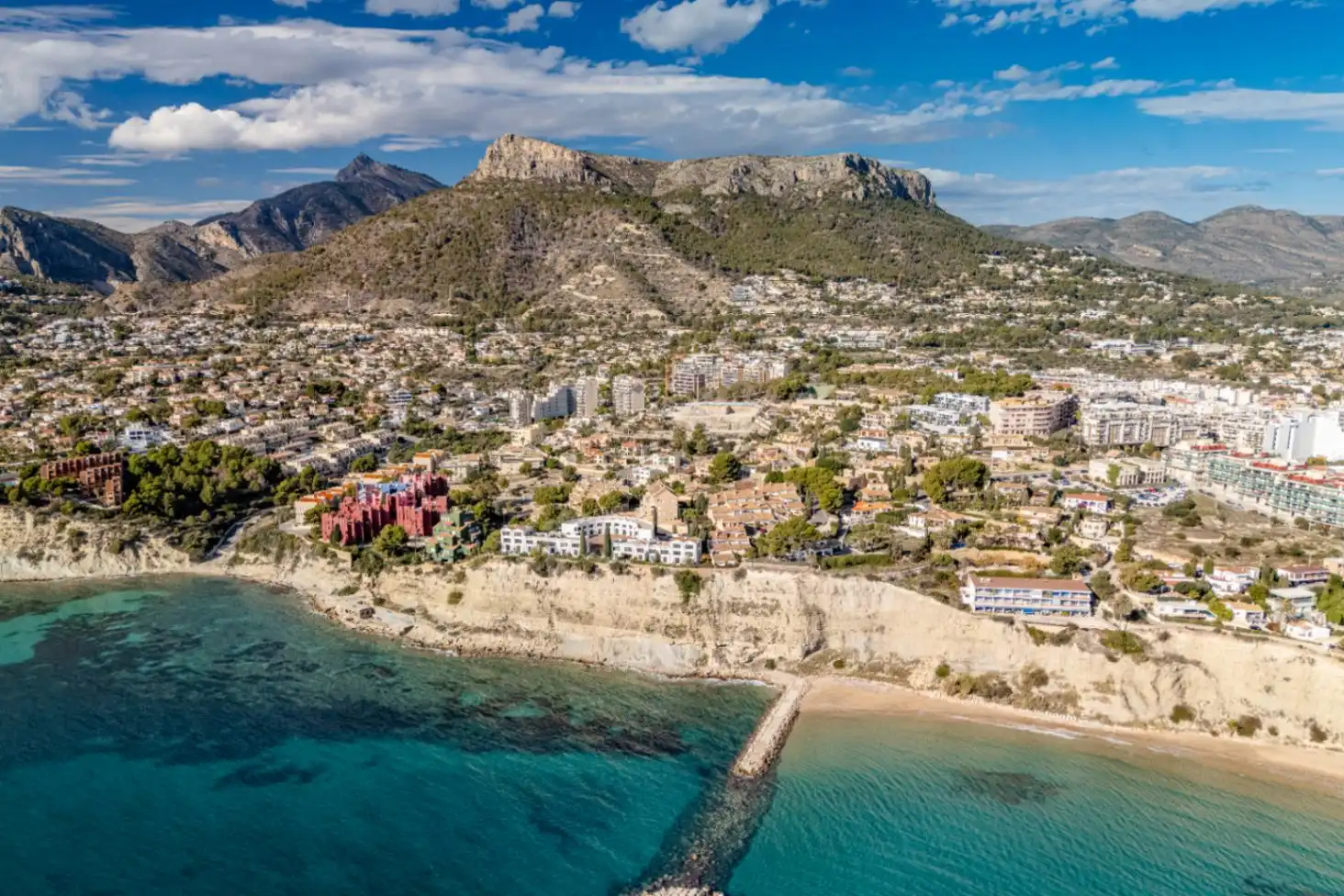Vista exterior de Apartamento en venta en Calpe / Calp con Terraza y Amueblado