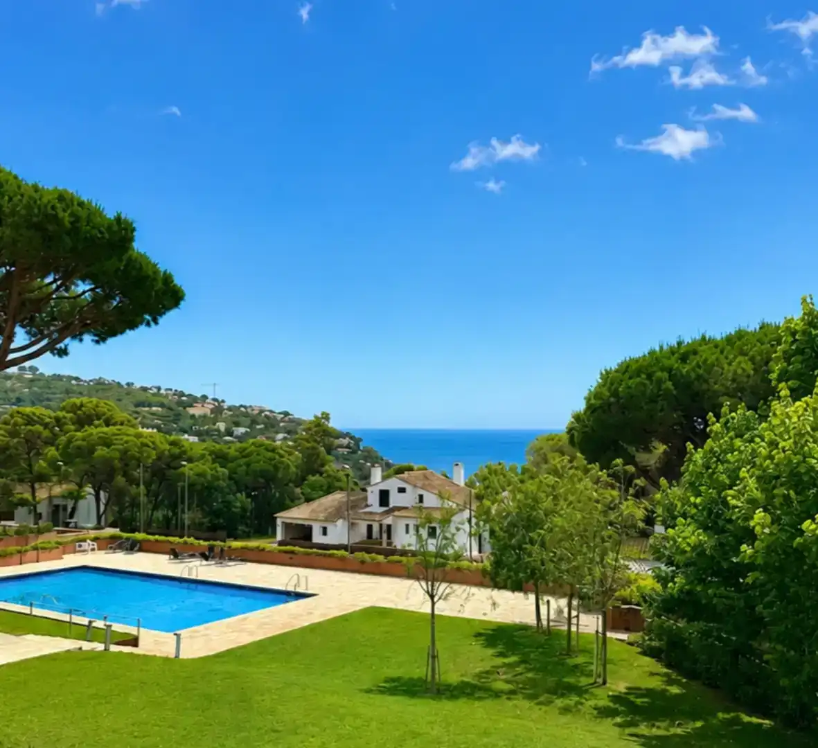 Garten von Wohnung zur Miete in Palafrugell