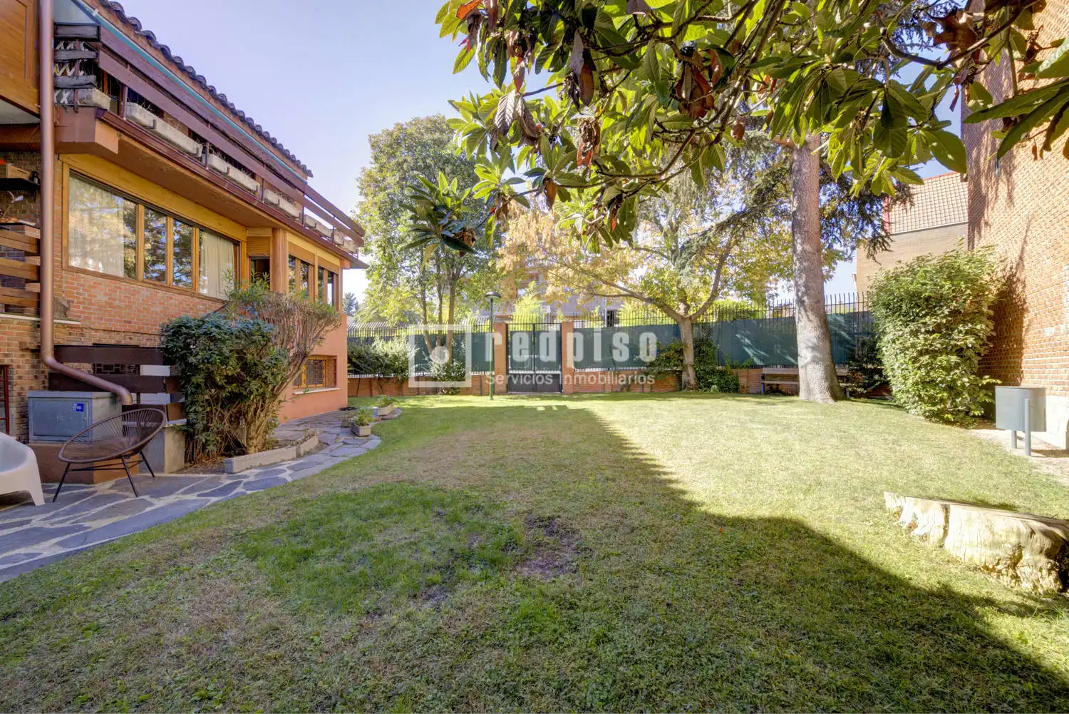 Jardí de Casa o xalet en venda en Estación
