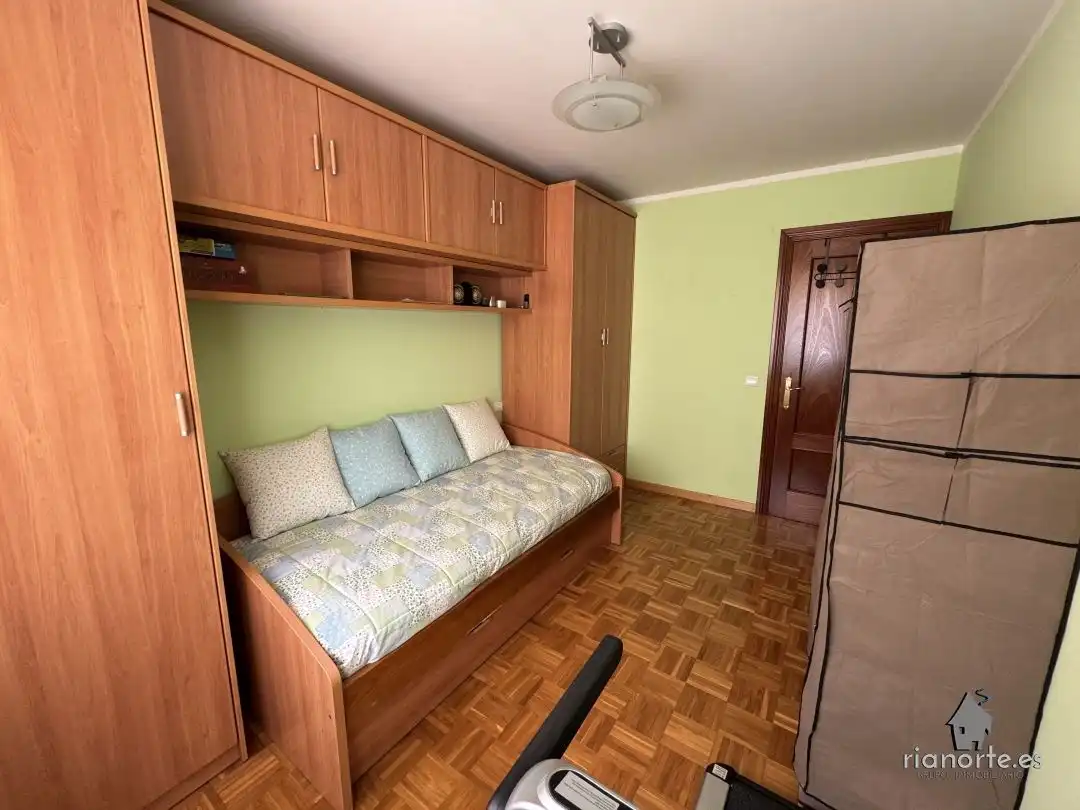 Bedroom of Flat for sale in Ribadesella  with Heating, Terrace and Furnished