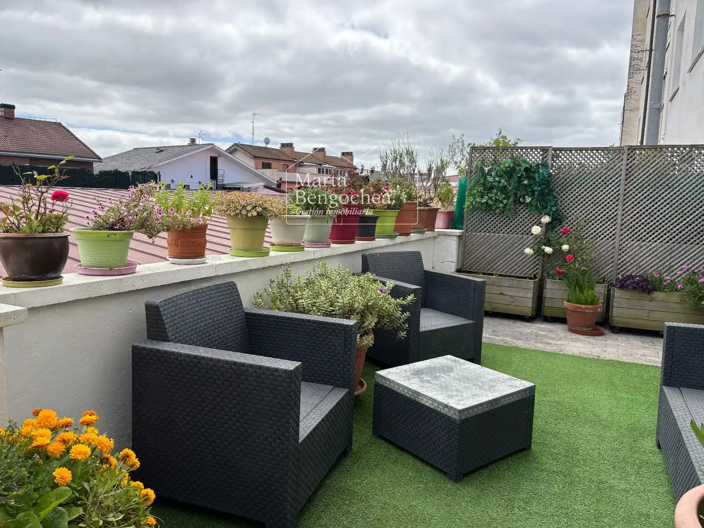 Terrace of Flat for sale in Vitoria - Gasteiz  with Heating, Terrace and Storage room