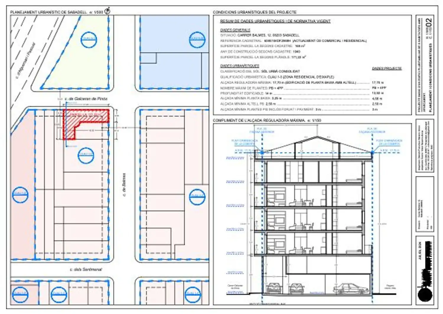 Grundstücke und Bauplätze zum Verkauf in Calle de Balmes 12, imagen 19