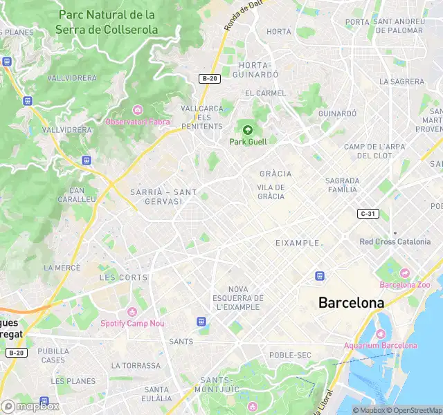 Vista exterior de Piso en venta en Barcelona