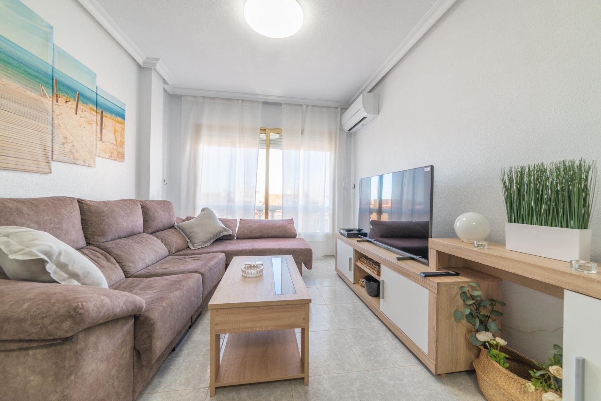 Living room of Flat for sale in San Pedro del Pinatar  with Air Conditioner, Terrace and Storage room