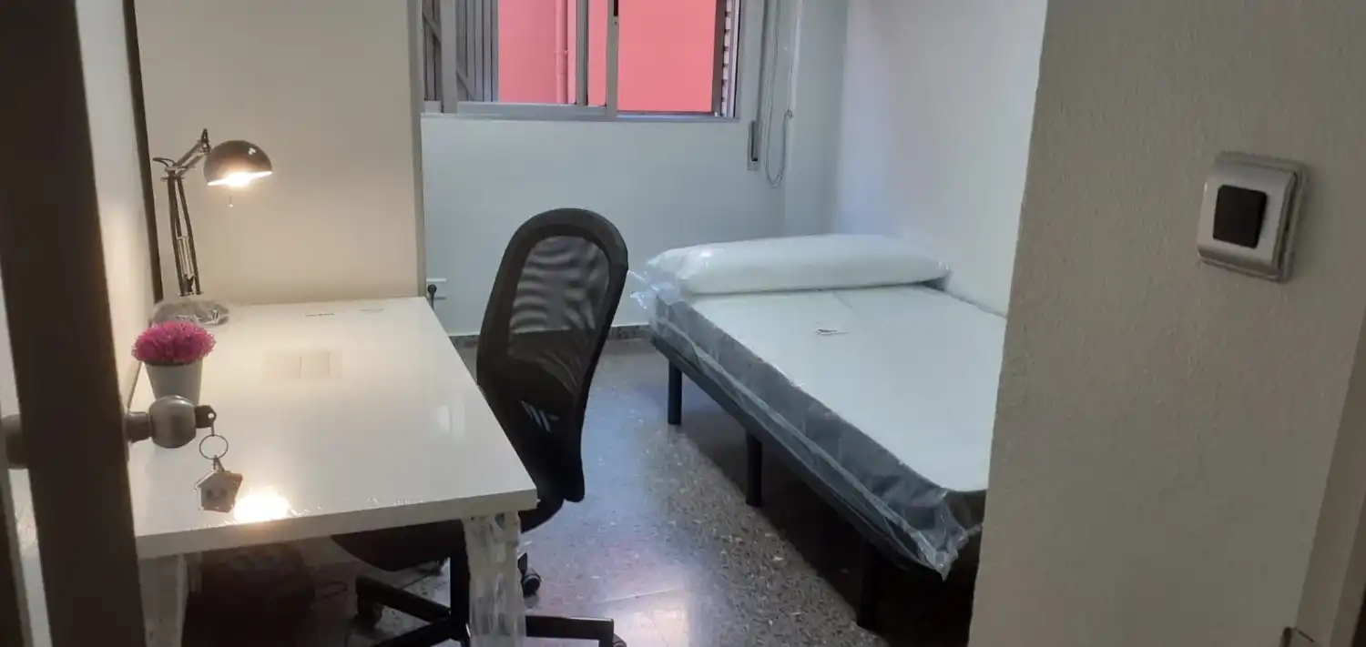 Bedroom of Flat for rent in Murcia  with Air Conditioner, Heating and Furnished