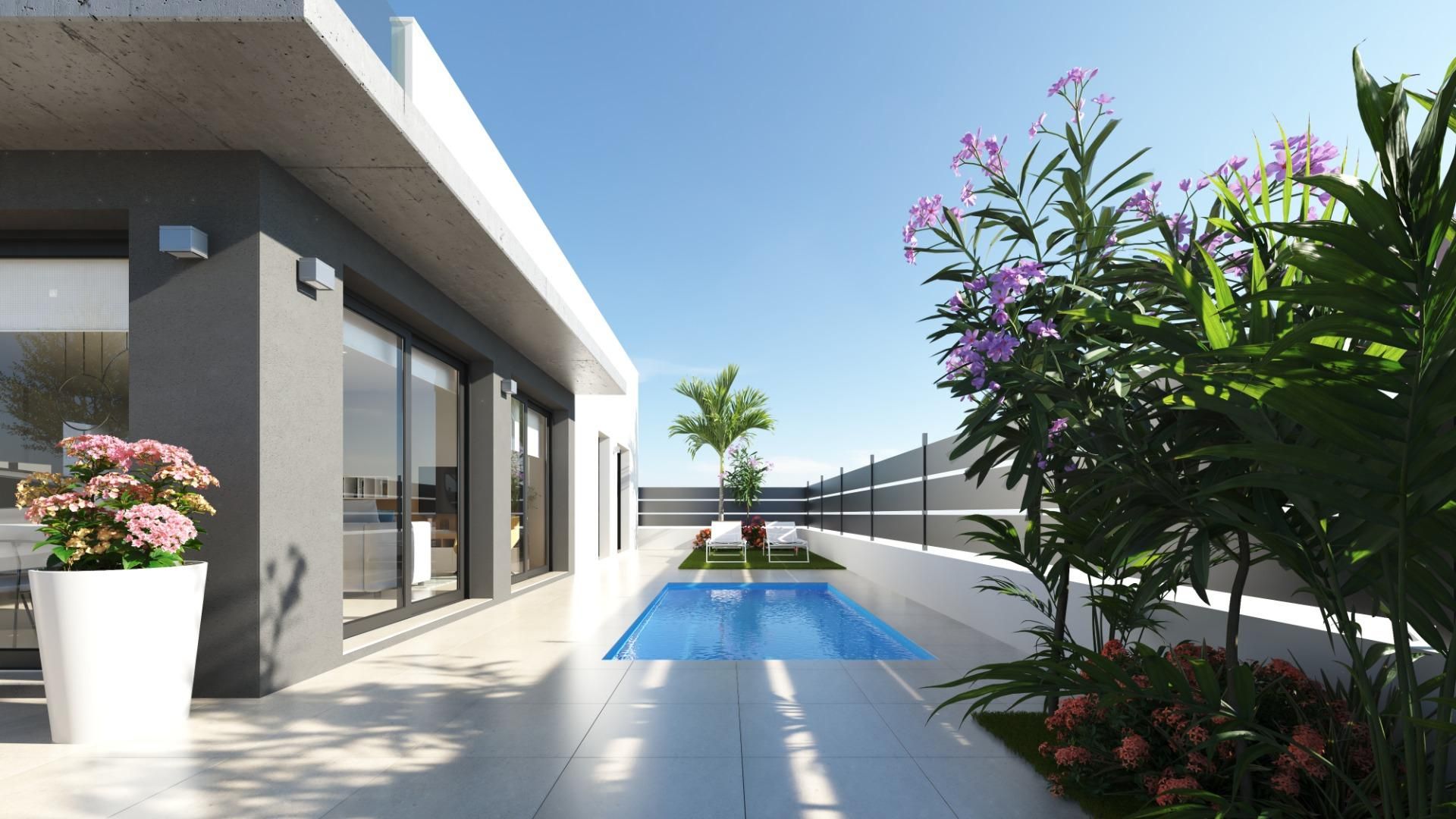 Vista exterior de Casa o xalet en venda en Daya Nueva amb Aire condicionat, Calefacció i Jardí privat