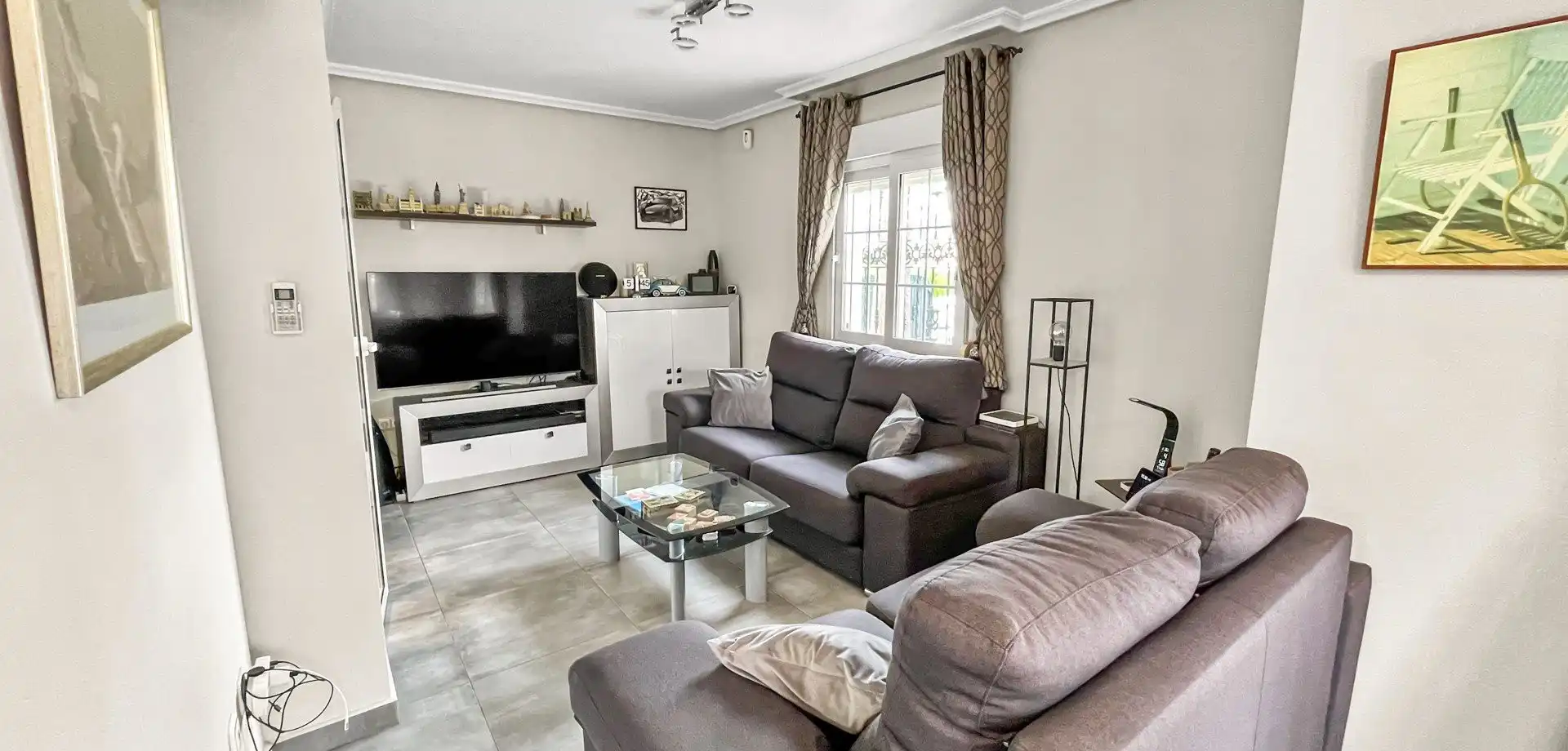Living room of Houses for sale in Orihuela  with Heating, Private garden and Terrace