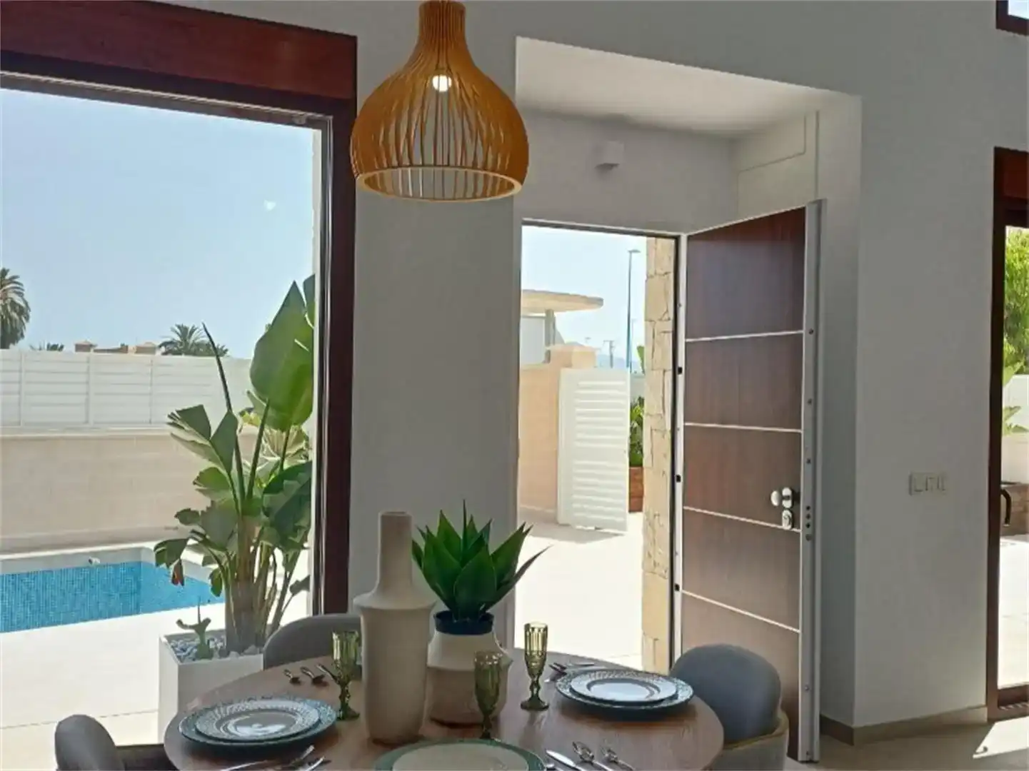 Dining room of Houses for sale in Vera  with Swimming Pool