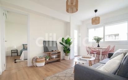 Living room of Flat for sale in Málaga Capital  with Air Conditioner, Terrace and Balcony