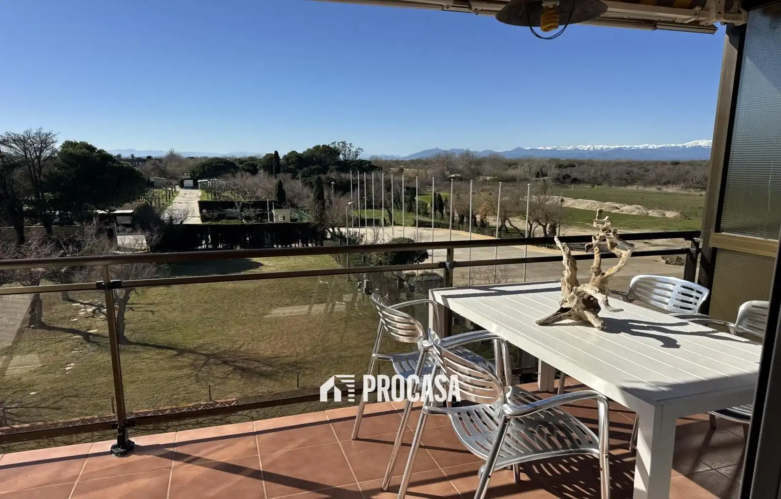 Terrace of Flat for sale in Castelló d'Empúries  with Air Conditioner, Heating and Terrace