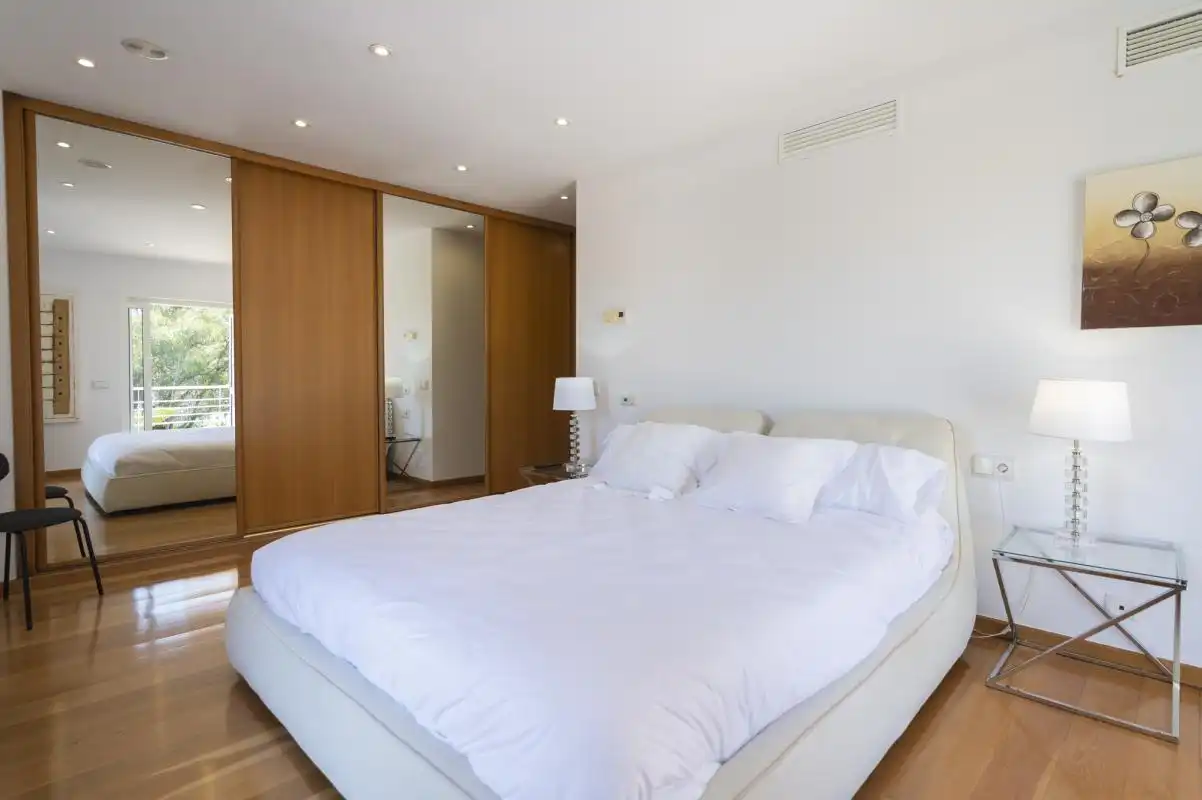 Habitación de Casa o chalet de alquiler en Sant Josep de sa Talaia con Aire acondicionado, Calefacción y Jardín privado