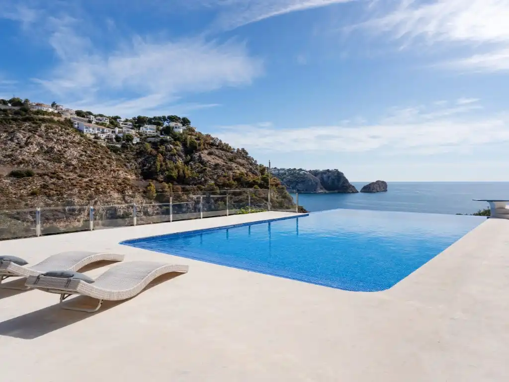 Piscina de Casa o xalet en venda en Jávea / Xàbia amb Aire condicionat, Jardí privat i Terrassa
