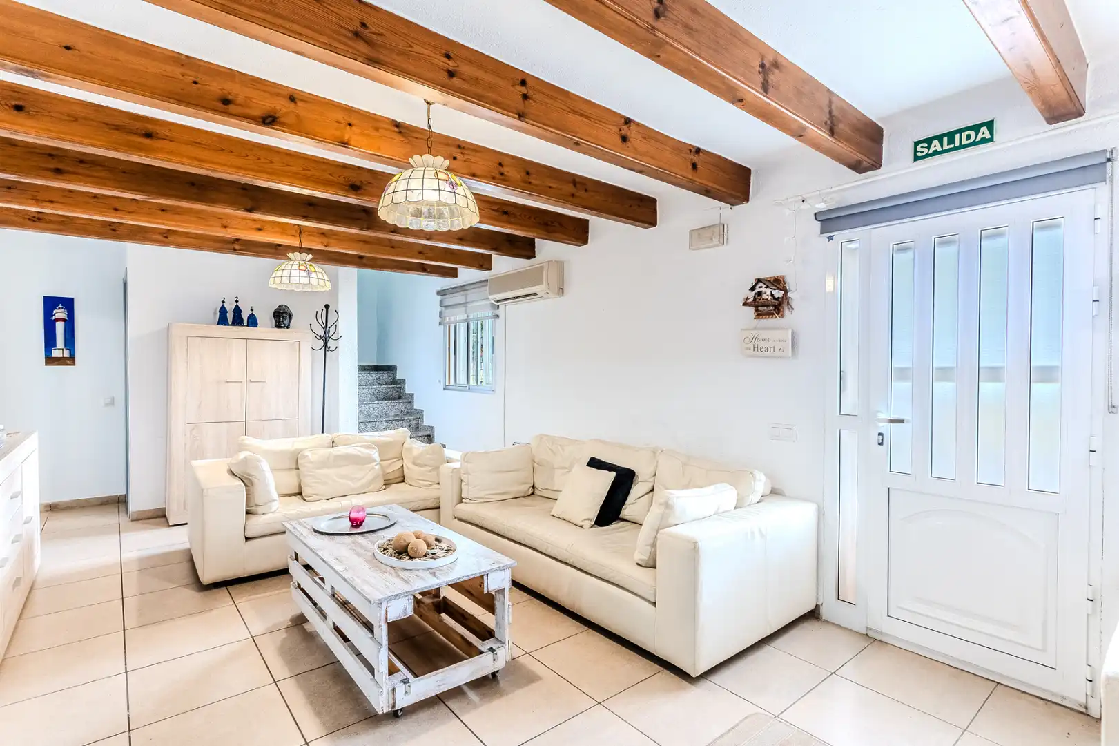 Sala de estar de Casa o chalet en venta en Amposta con Aire acondicionado, Calefacción y Jardín privado