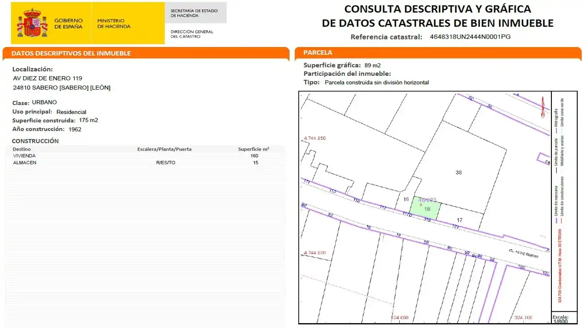Casa o chalet en venta en Sabero, León