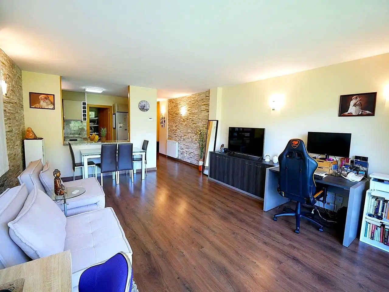 Sala de estar de Piso en venta en La Massana con Terraza