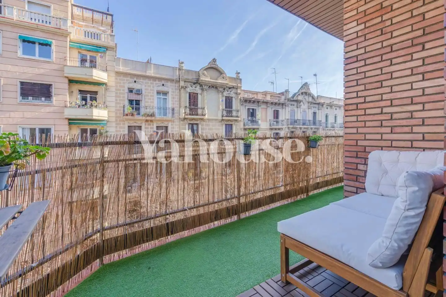 Terrasse von Wohnung zum Verkauf in Barcelona mit Klimaanlage, Heizung und Parkett