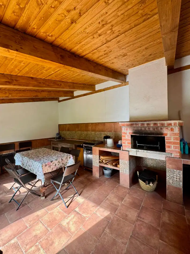 Cocina de Finca rústica en venta en Sepúlveda con Jardín privado, Trastero y Amueblado