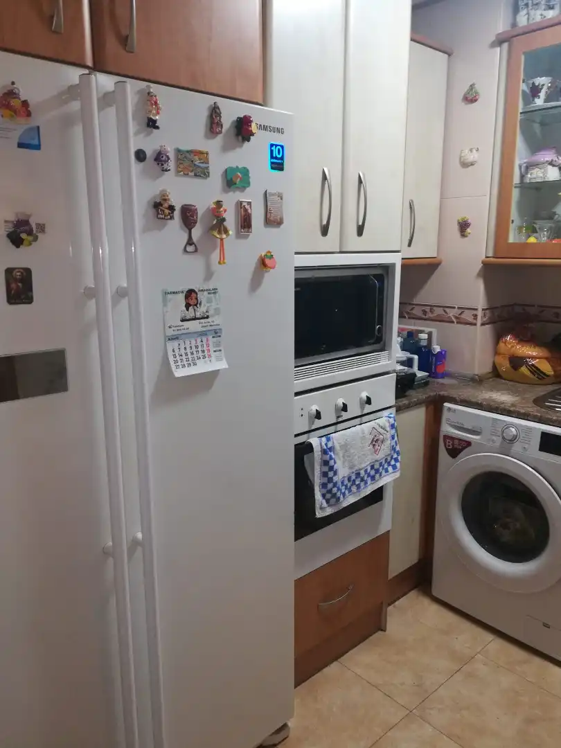 Kitchen of Flat for sale in Móstoles  with Heating, Parquet flooring and Terrace
