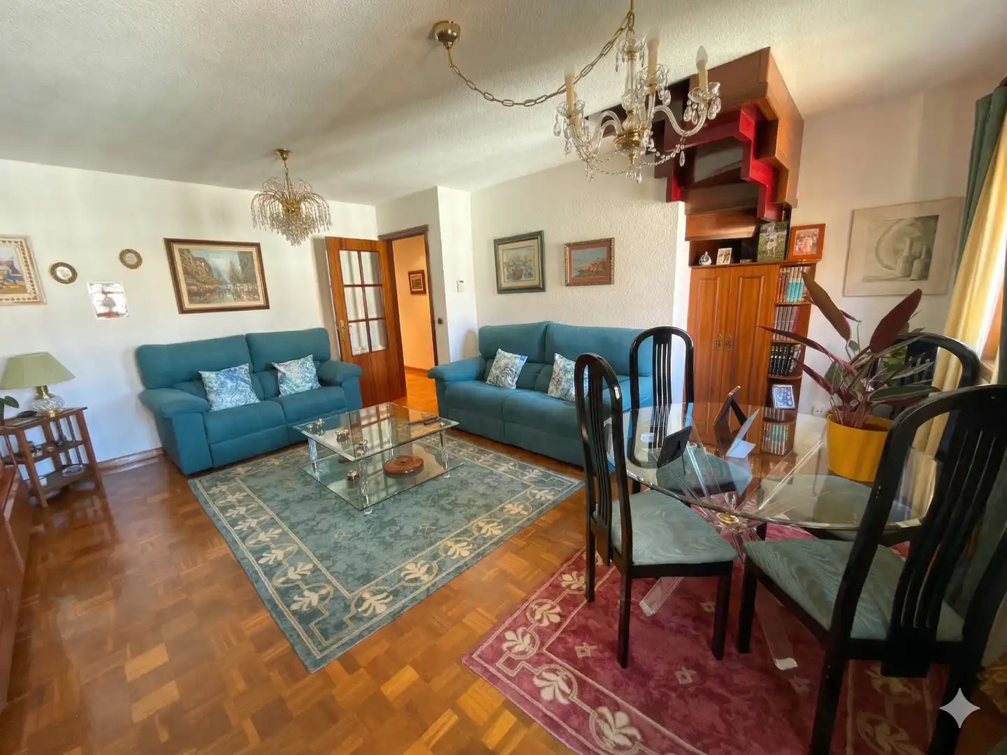 Sala de estar de Dúplex en venta en A Coruña Capital  con Amueblado
