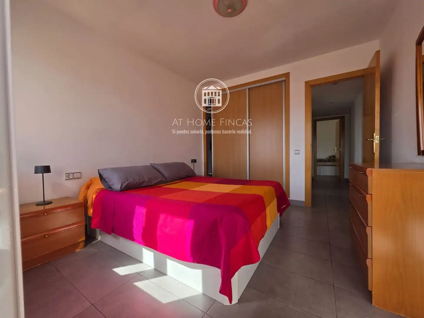 Bedroom of Flat for sale in Roda de Berà  with Terrace, Swimming Pool and Community pool