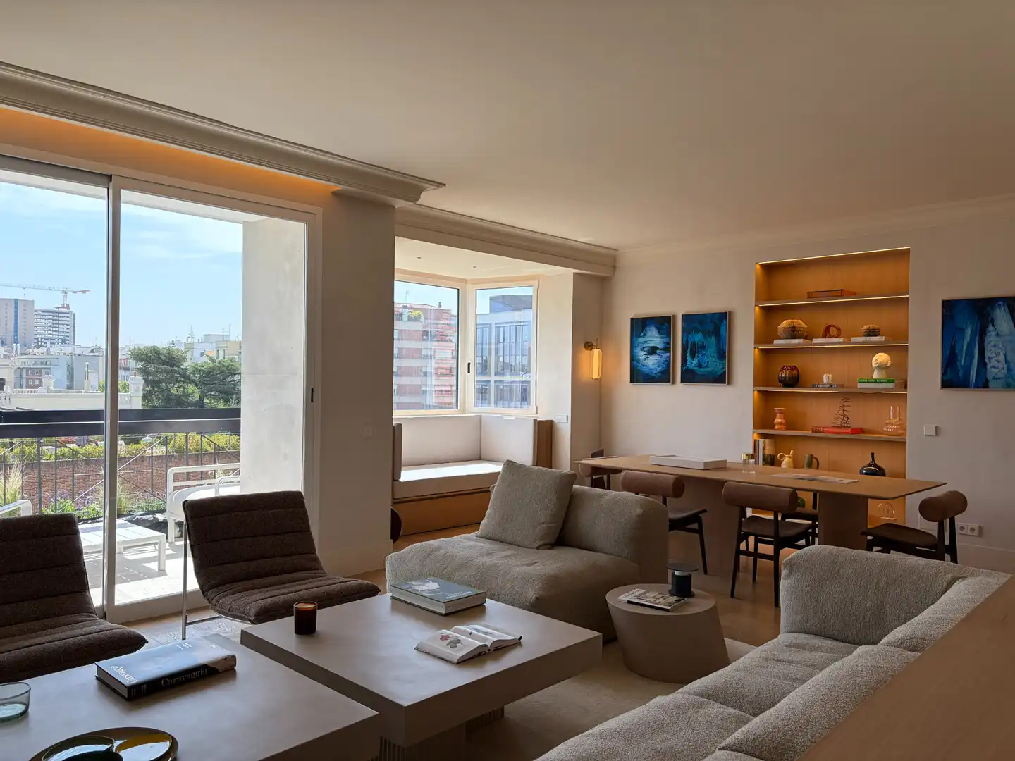 Sala de estar de Piso en venta en Madrid con Aire acondicionado, Calefacción y Jardín privado