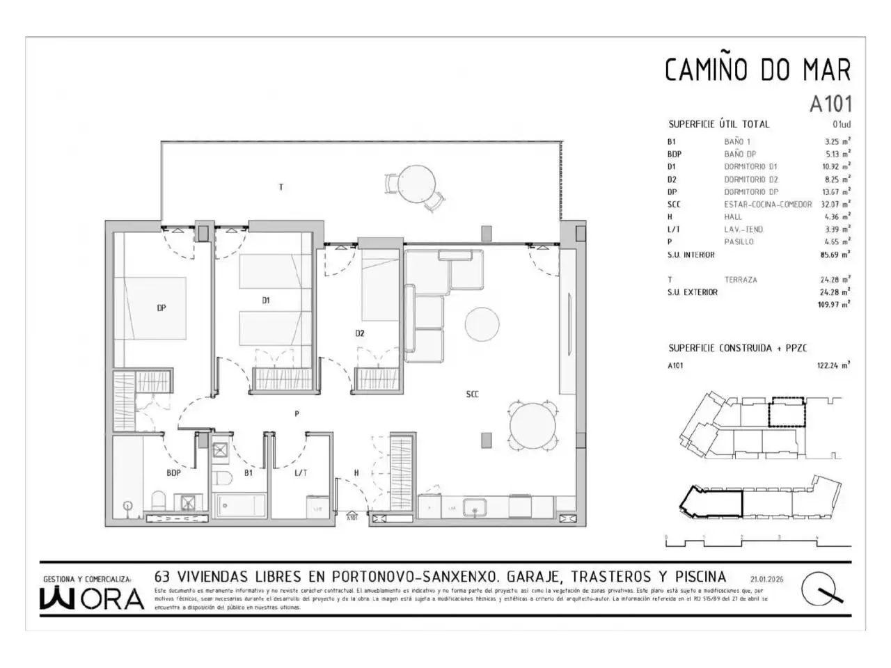 Wohnung mit Terrasse zum Verkauf in Calle Río, imagen 15