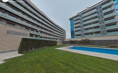 Piscina de Dúplex en venda en  Lleida Capital amb Calefacció, Parquet i Moblat