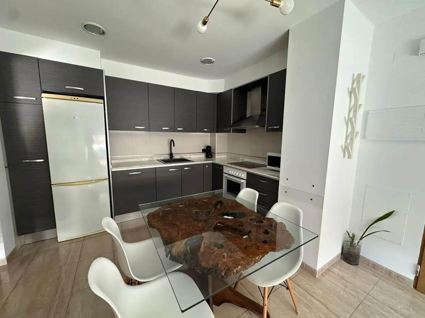 Kitchen of Flat for rent in Vinaròs  with Air Conditioner, Heating and Furnished