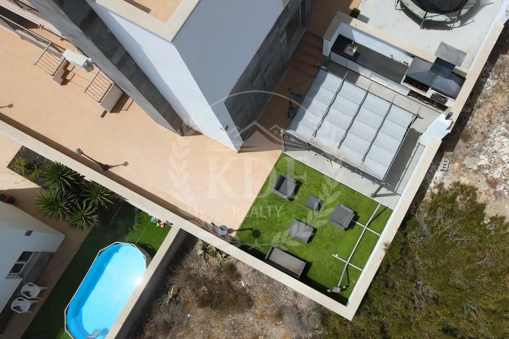 Terraza de Casa o chalet en venta en Arona con Aire acondicionado, Jardín privado y Parquet