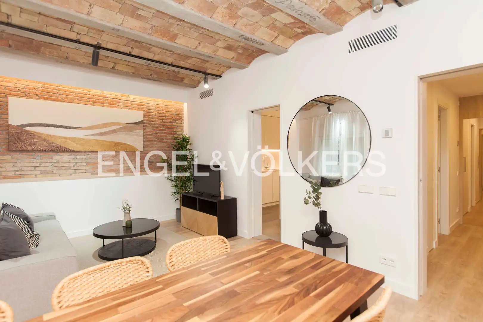 Dining room of Flat for sale in Barcelona  with Air Conditioner, Heating and Parquet flooring