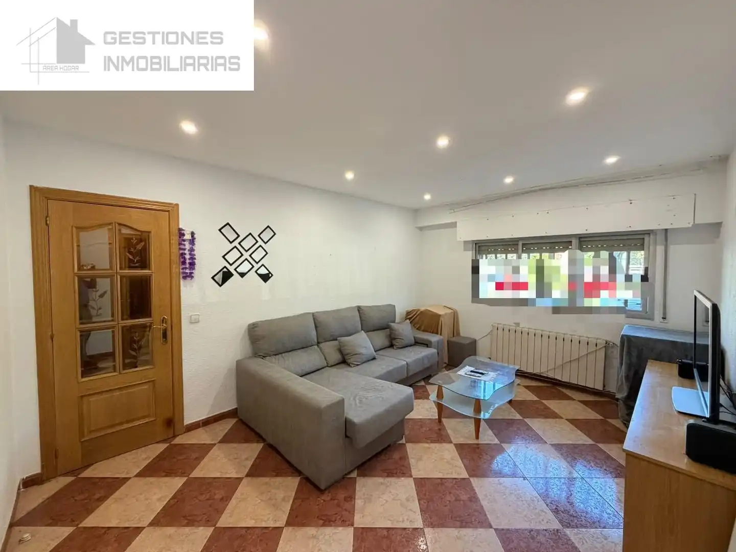 Living room of Flat for sale in Madrid  with Heating