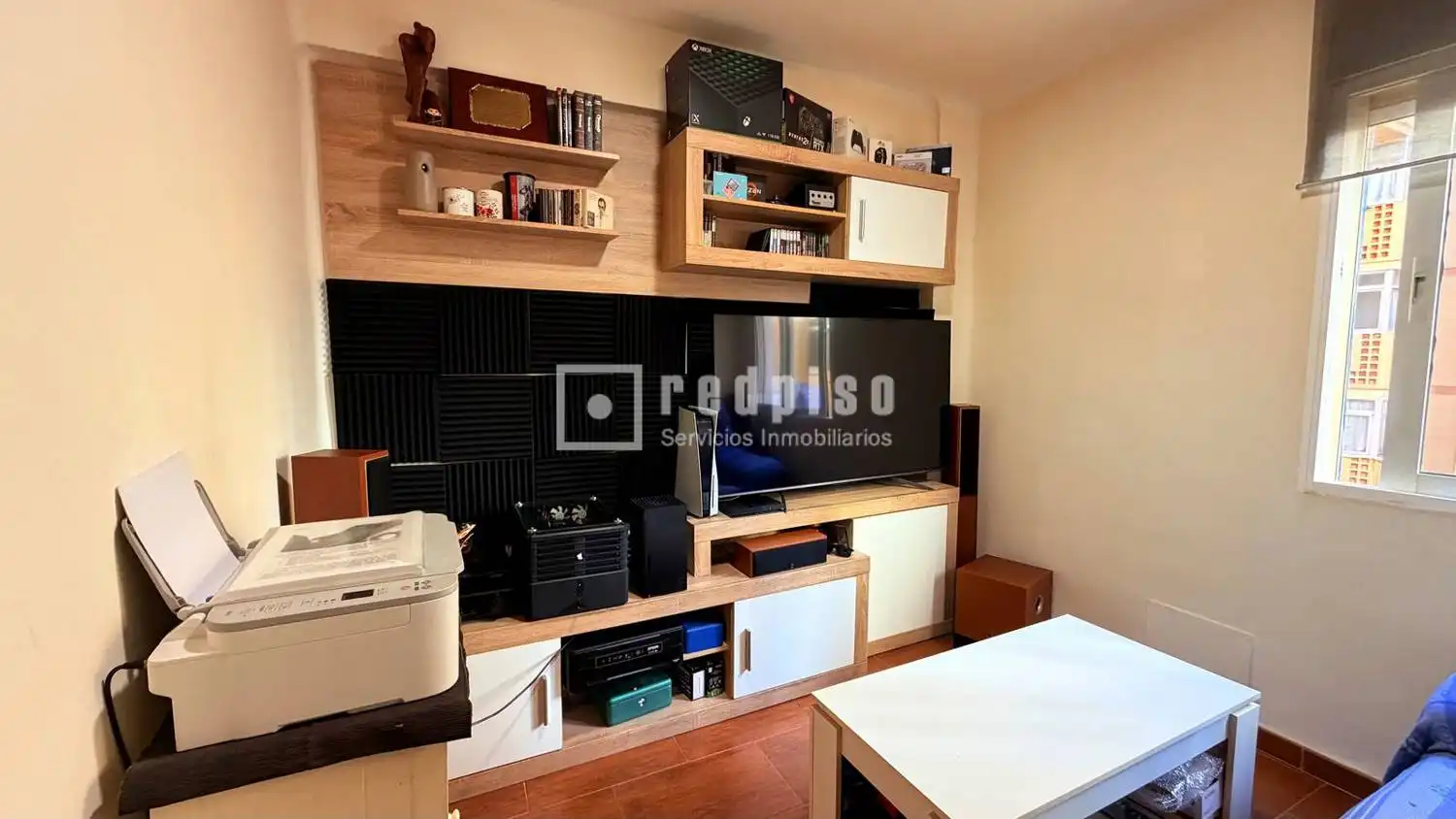 Wohnzimmer von Wohnung zum Verkauf in Torremolinos mit Klimaanlage