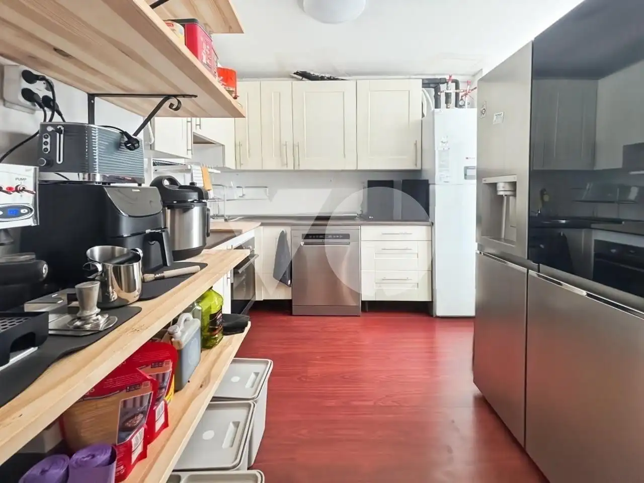 Cocina de Dúplex en venta en Madrid con Aire acondicionado