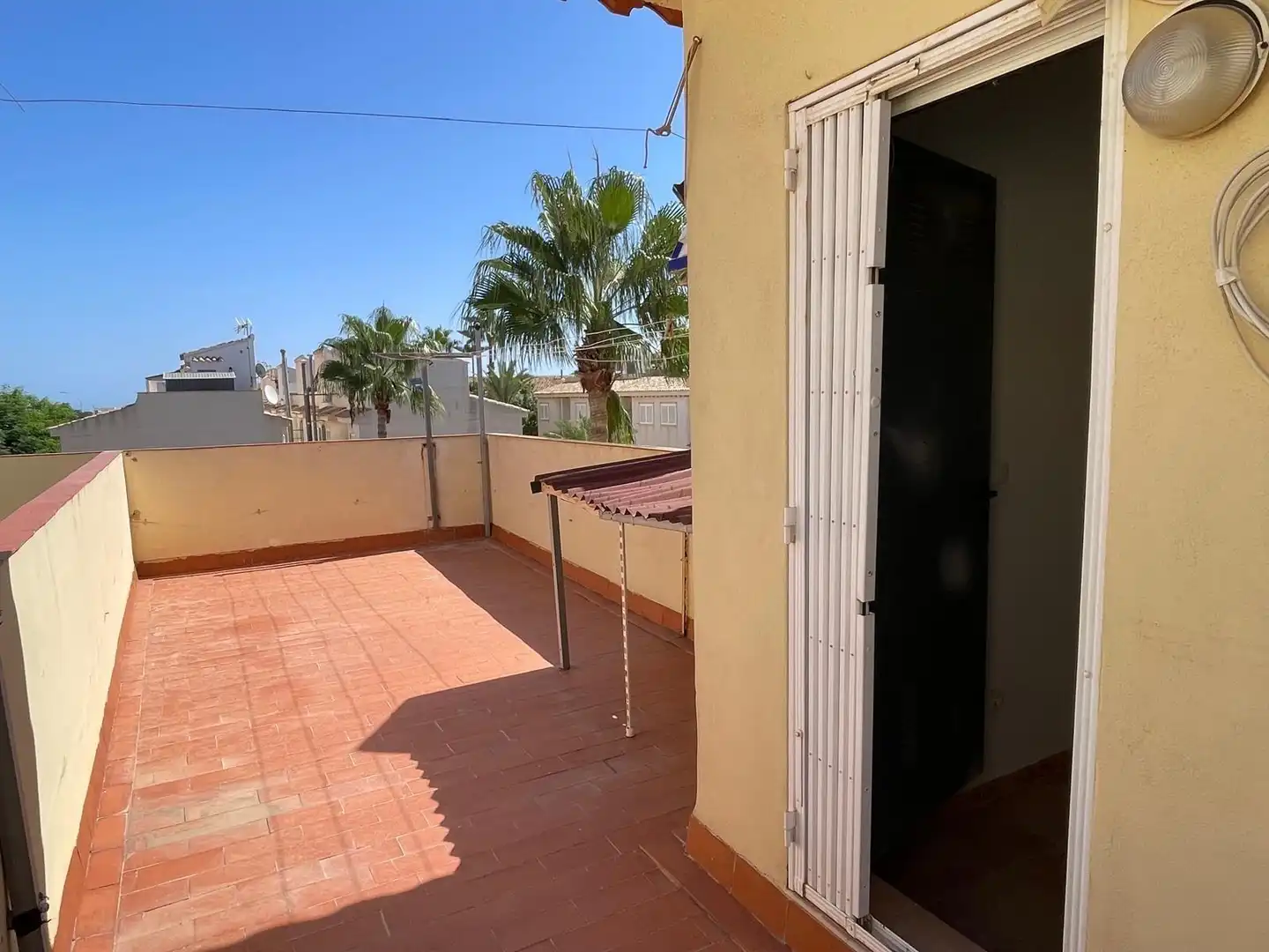 Terraza de Casa o chalet de alquiler en Santa Pola con Aire acondicionado, Amueblado y Piscina comunitaria