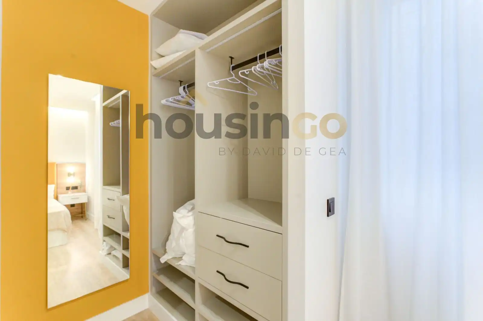 Habitación de Piso de alquiler en Madrid con Aire acondicionado, Calefacción y Amueblado