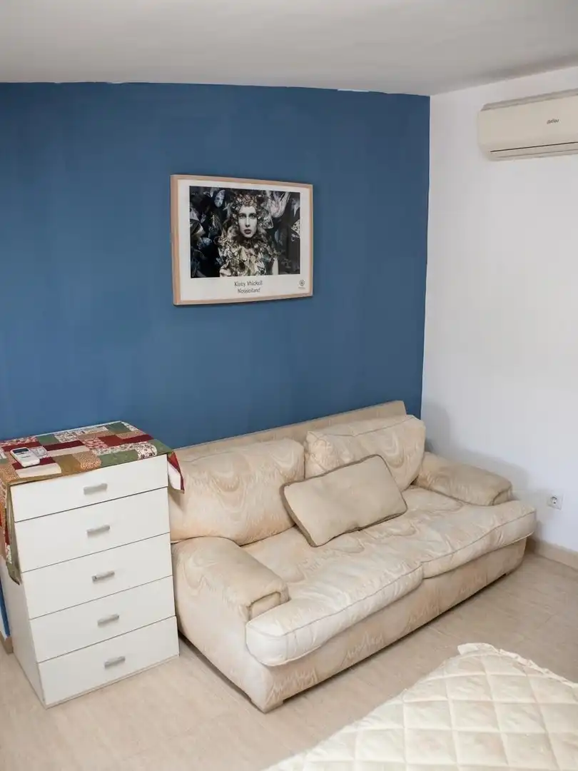 Sala d'estar de Casa o xalet en venda en Mogente / Moixent amb Aire condicionat, Calefacció i Jardí privat