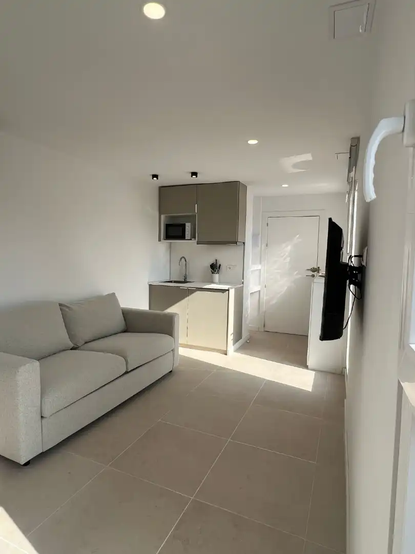Sala d'estar de Edifici en venda en La Ràpita amb Alarma