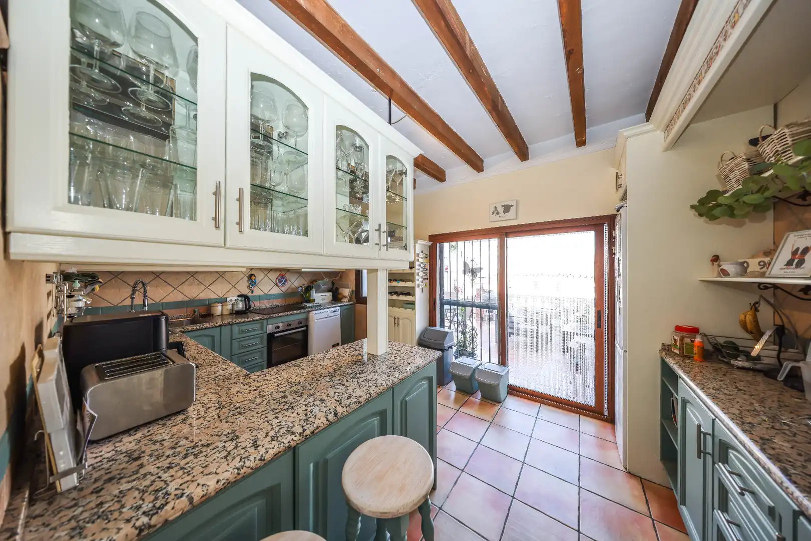 Cocina de Casa adosada en venta en Guaro con Aire acondicionado